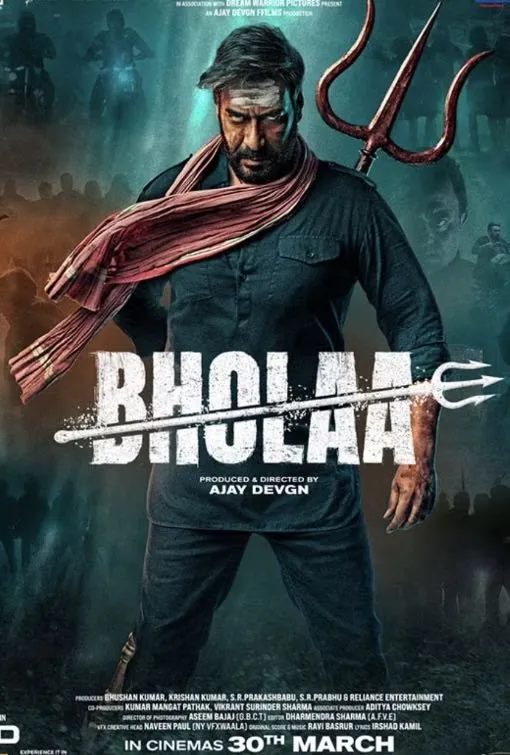 Film d'action Bholaa disponible sur Kilarix IPTV